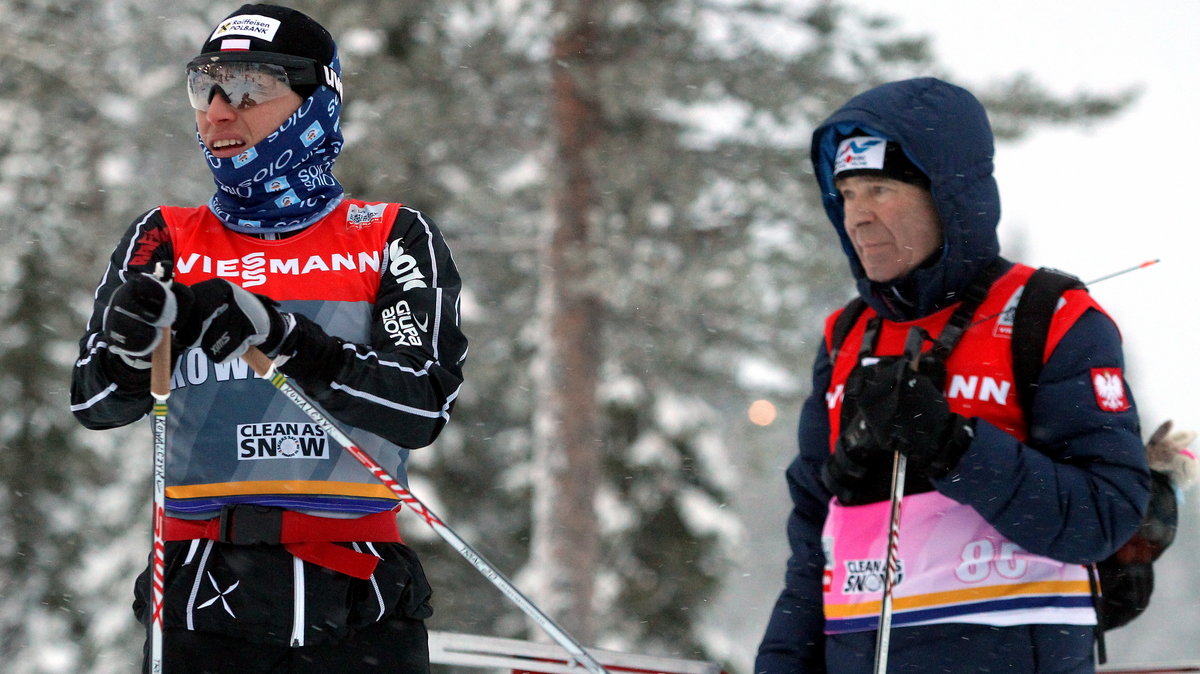 Justyna Kowalczyk i Aleksander Wierietielny