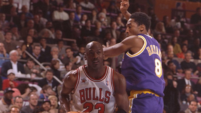 Michael Jordan i Kobe Bryant w 1998 roku