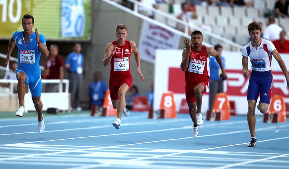 LEKKOATLETYCZNE ME 100M