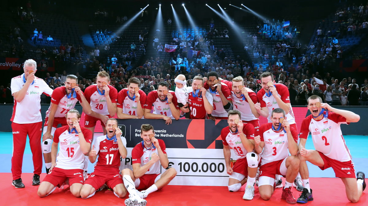 28.09.2019 POLSKA - FRANCJA - MECZ O BRAZOWY MEDAL - CEV MISTRZOSTWA EUROPY SIATKOWKA MEZCZYZN