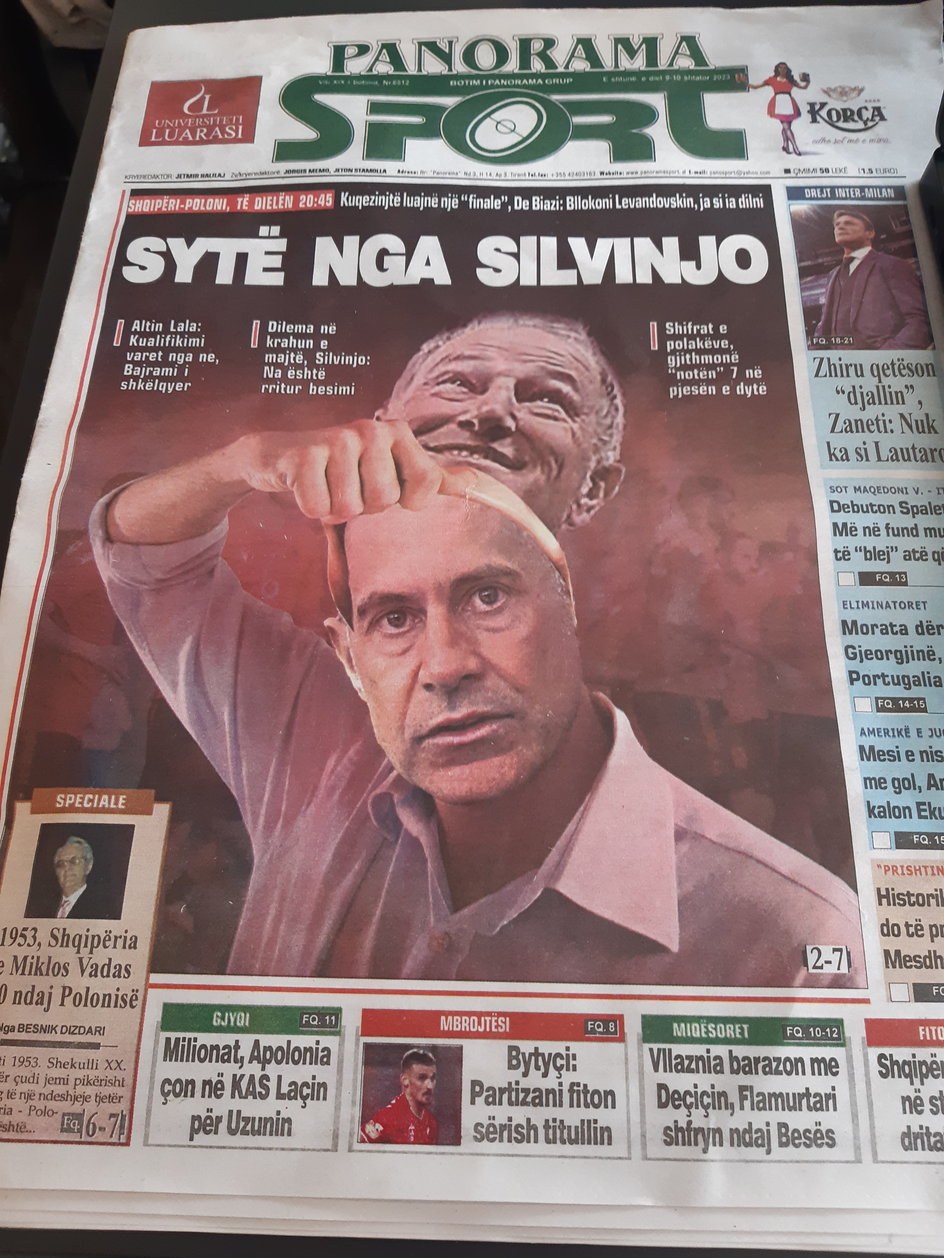 Coperta revistei "Panorama Sport"