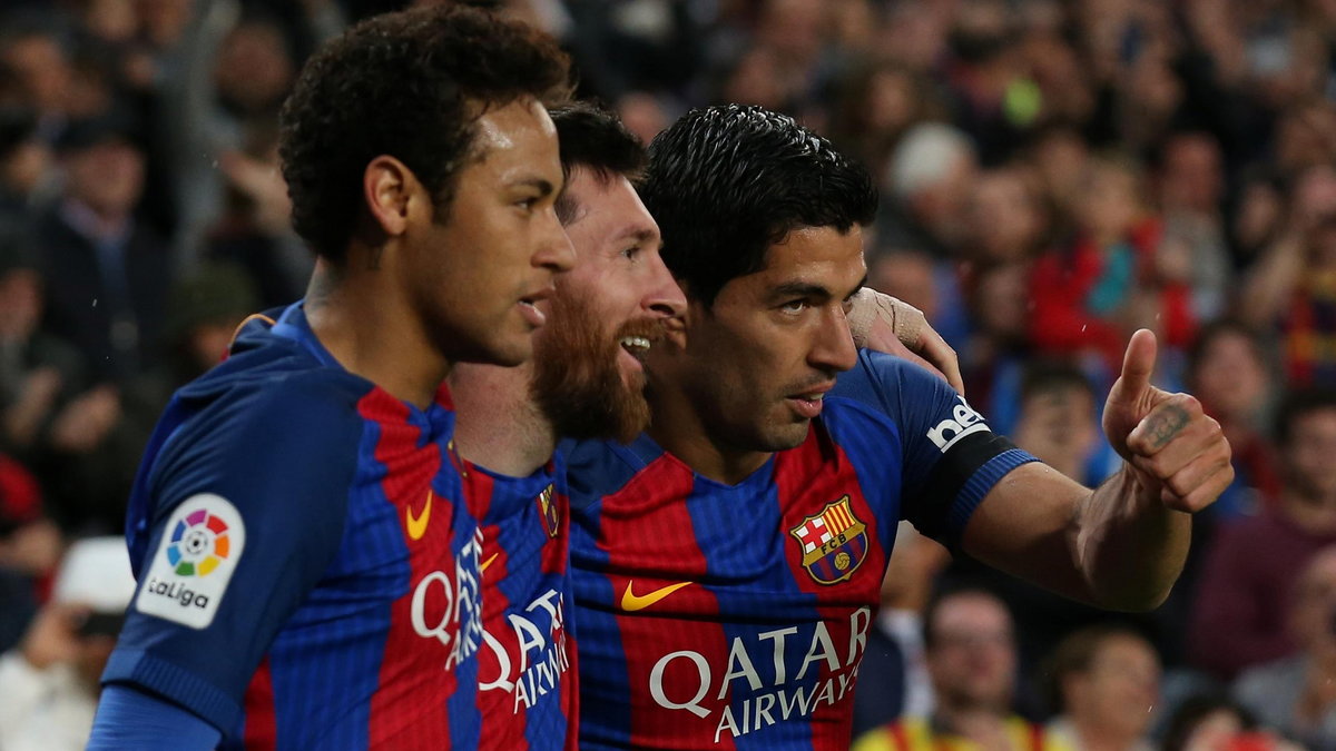 Neymar, Luis Suarez i Lionel Messi