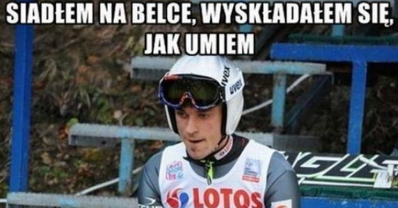 Skoki narciarskie w Klingenthal. Memy po konkursie