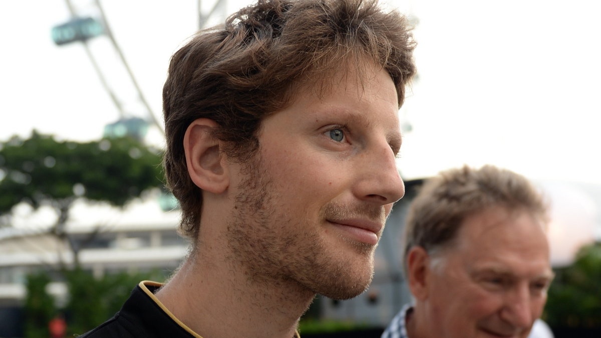 Romain Grosjean (L)