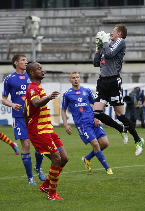 PIŁKA NOŻNA EKSTRAKLASA JAGIELLONIA RUCH CHORZÓW