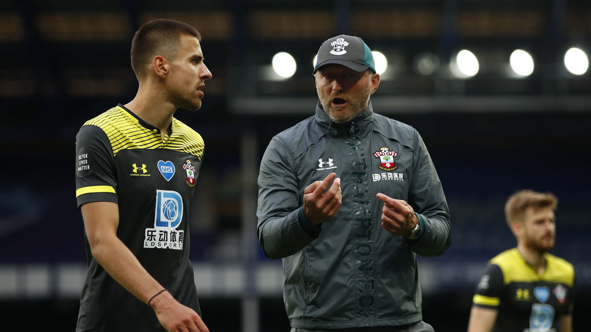 Jan Bednarek i Ralph Hasenhüttl