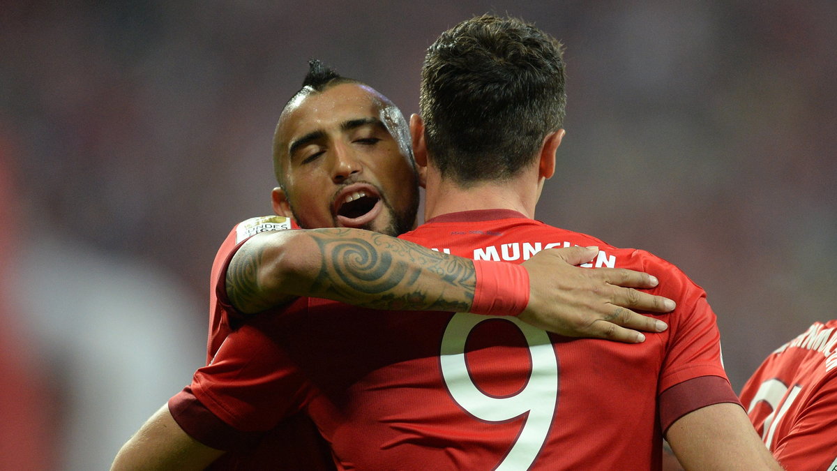 Arturo Vidal i Robert Lewandowski