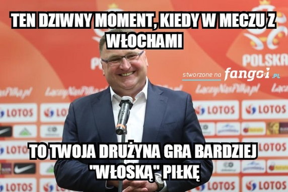 Memy po meczu mistrzostw Europy U-21 Włochy-Polska