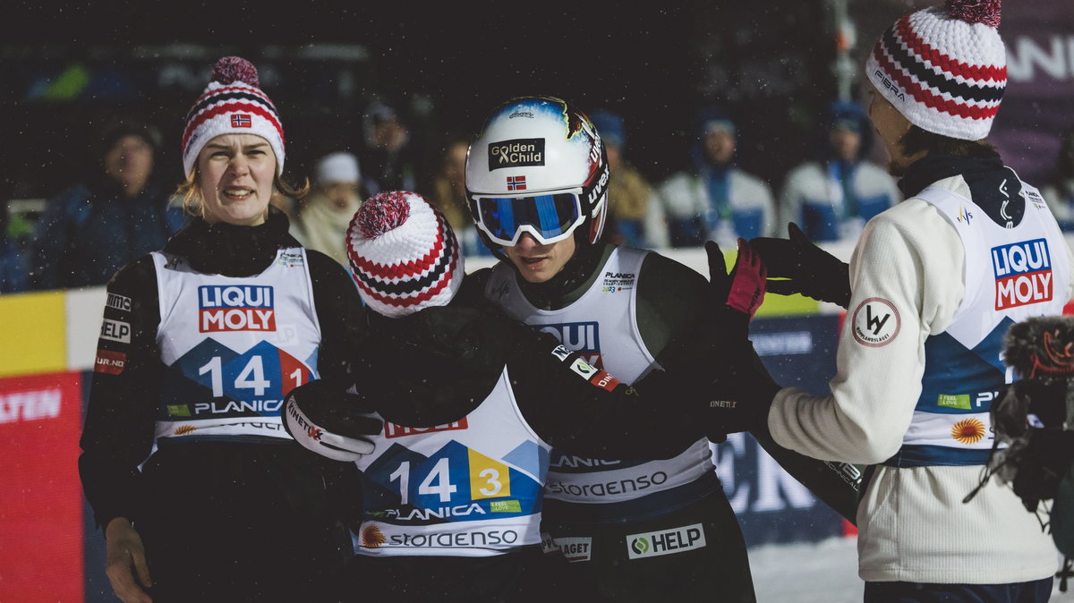 Drużyna Norwegii sięgnęła po złoty medal w konkursie miksta