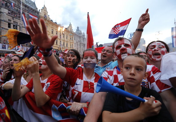 epa06893816 - CROATIA SOCCER FIFA WORLD CUP 2018 (Runner up Croatian national team in Zagreb)