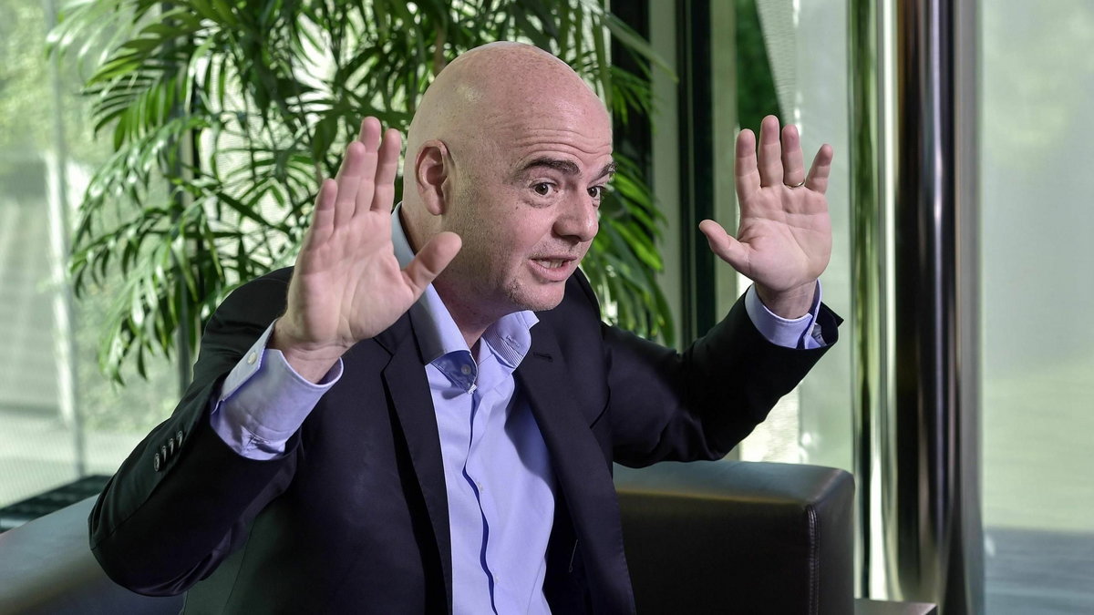 Infantino chce powiększyć mundial, ale nie wie, czy mu się uda