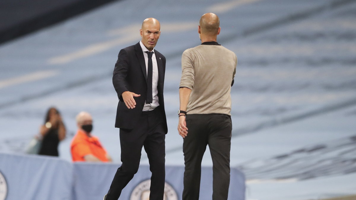 Zinedine Zidane i Pep Guardiola