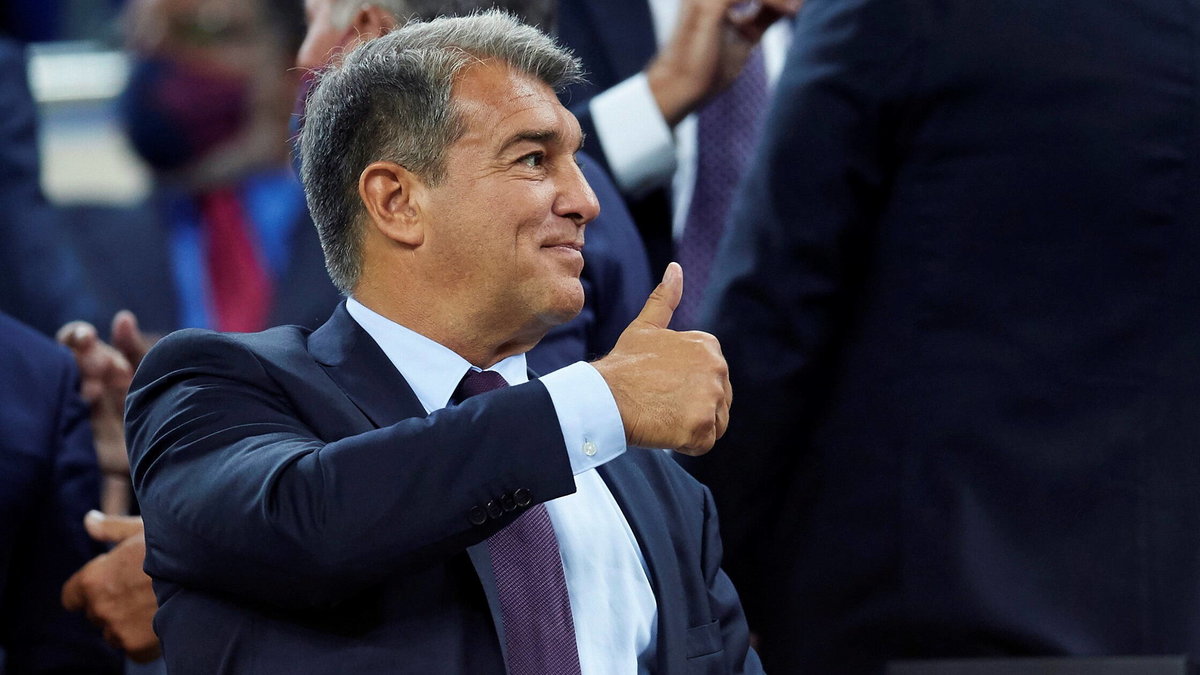 Joan Laporta, prezydent FC Barcelona