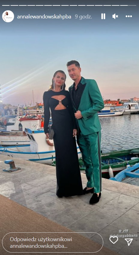 Anna Lewandowska pokazała zdjęcia z drugiego pokazu Dolce & Gabbana