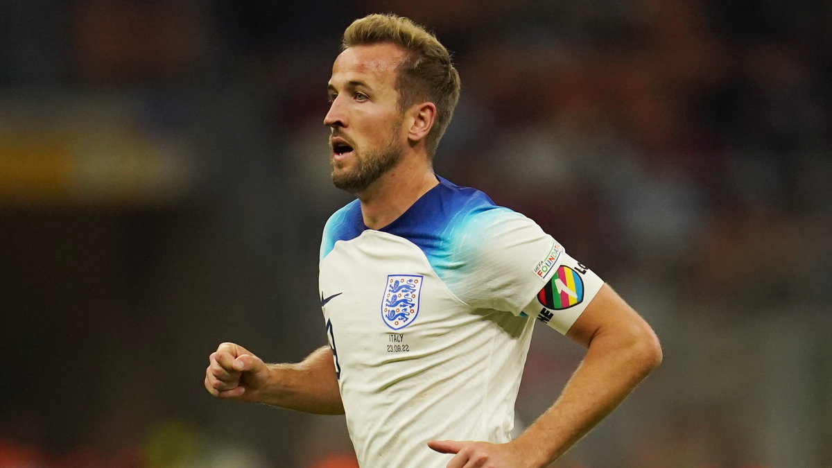 Kapitan reprezentacji Anglii Harry Kane