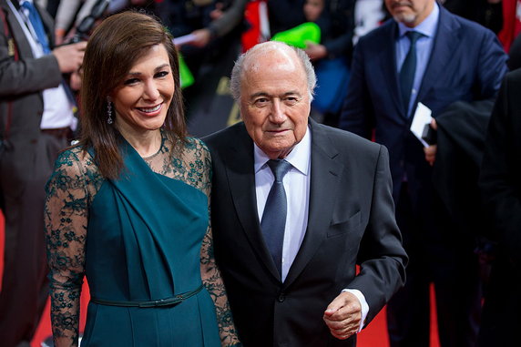 Linda Barras i Sepp Blatter 28 lat