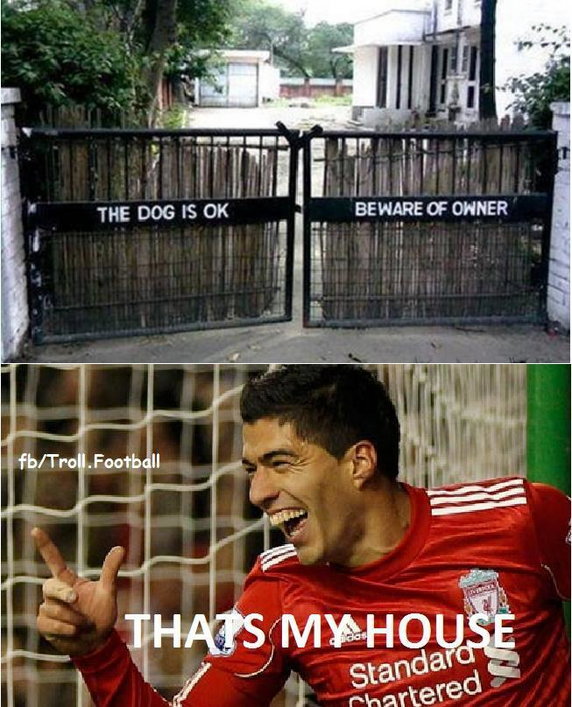 Luis Suarez memy po meczu Liverpool - Chelsea