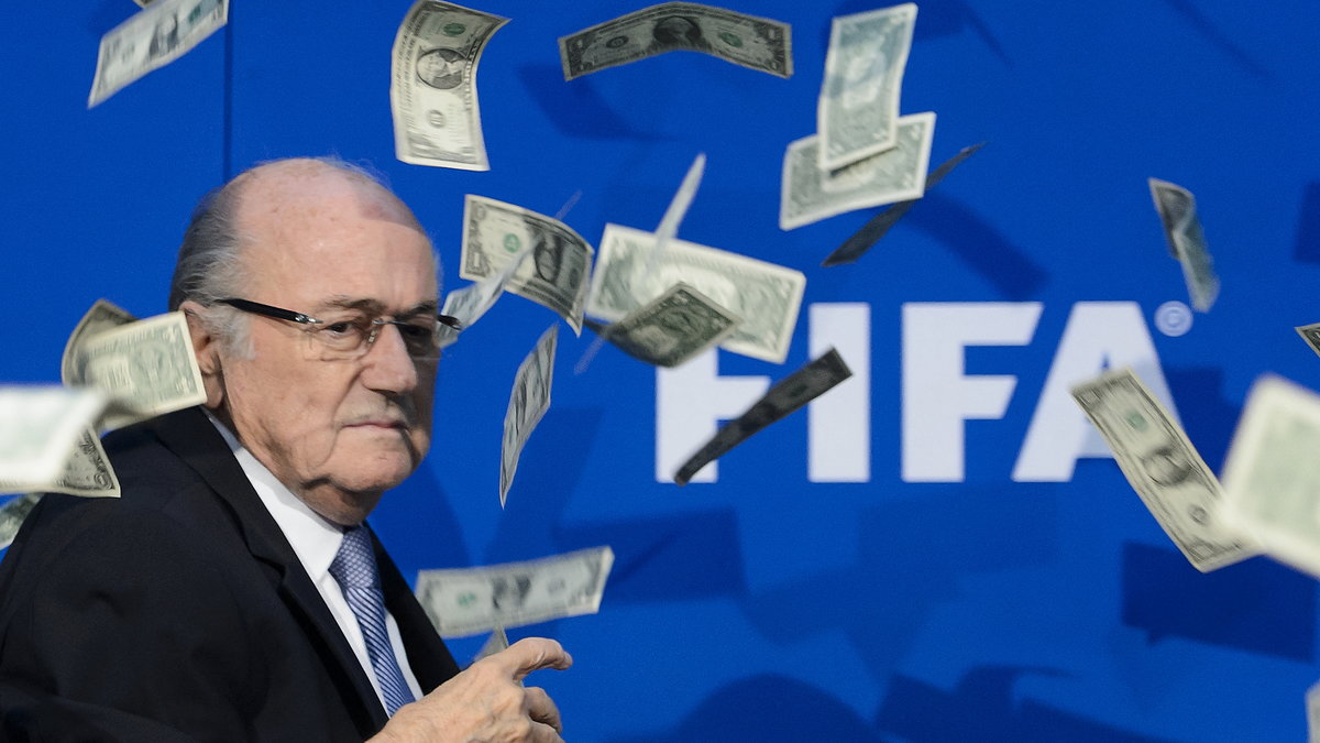 Sepp Blatter w 2015 r.