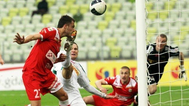 27. kolejka Ekstraklasy: Lechia Gdańsk - Śląsk Wrocław 1:1