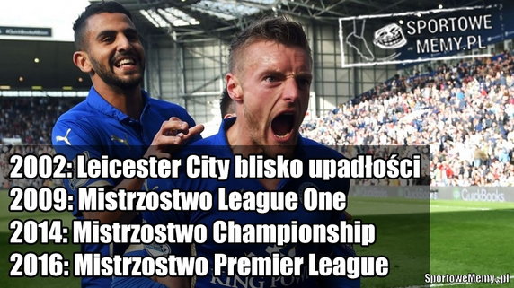 Leicester City mistrzem Anglii! Memy