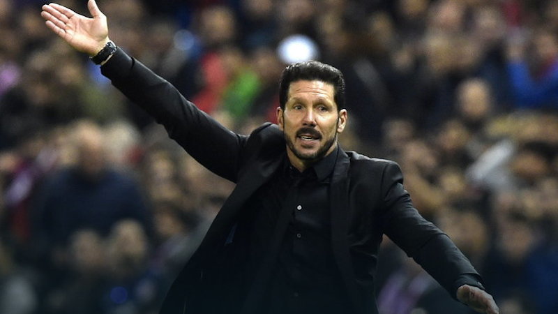 Diego Simeone, fot. AFP