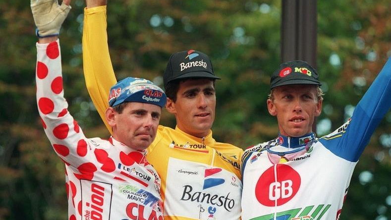 Tony Rominger, Migel Indurain i Zenon Jaskuła