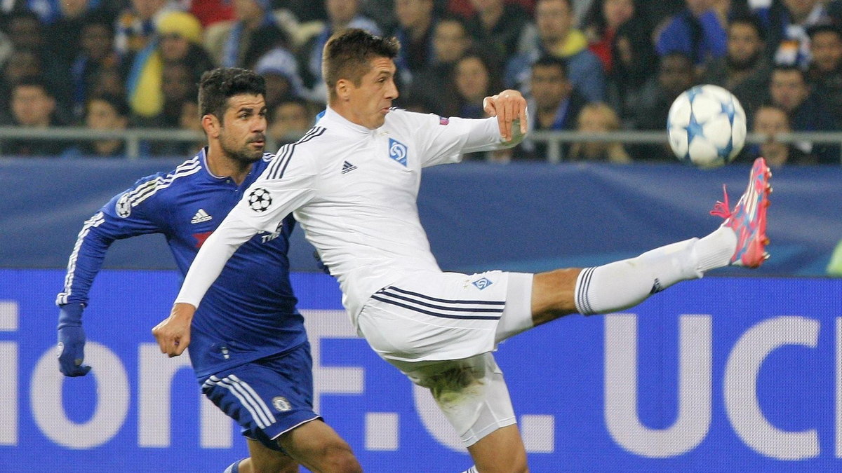 Dynamo Kyiv, Chelsea - UEFA Champions League, Dynamo Kijów, Diego Costa, Chelsea Londyn, Jewhen Chaczeridi, Yevhen Khacheridi