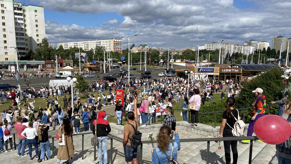 Na Białorusi wciąż trwają demonstracje