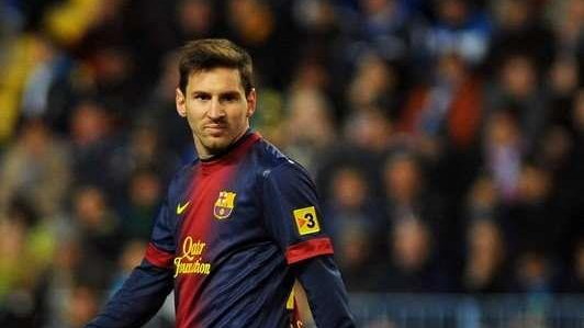 Malaga - Barcelona Leo Messi 