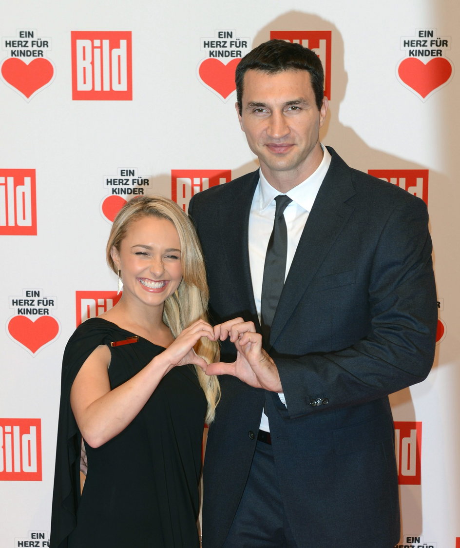 Hayden Panettiere i Władimir Kliczko