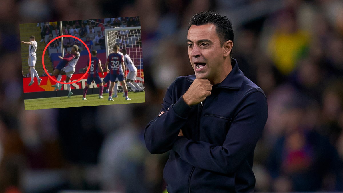 Xavi i kontrowersyjna sytuacja z 41. minuty El Clasico