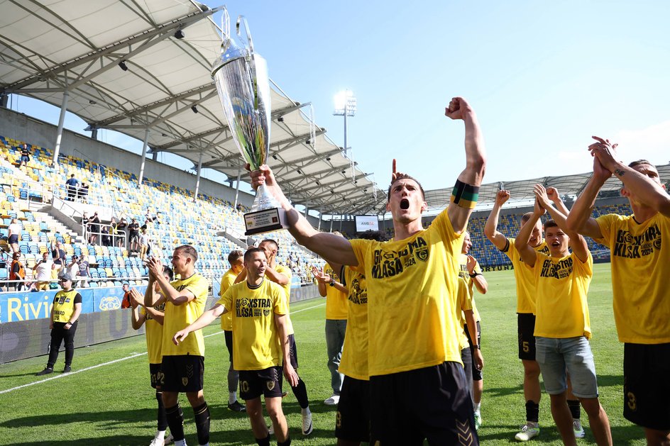 Arkadiusz Jędrych went from the second league to the Ekstraklasa with the Katowice club