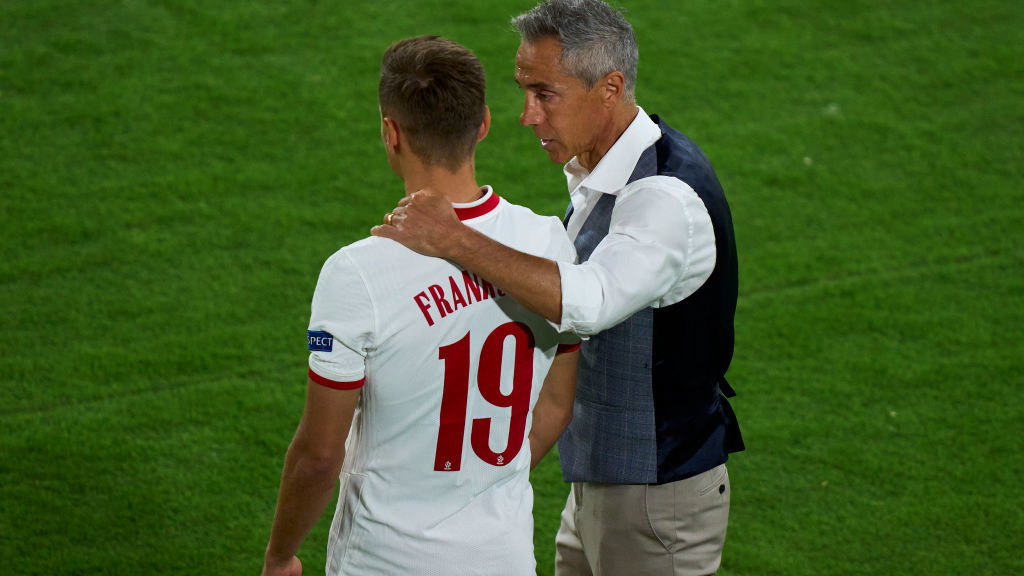 Paulo Sousa i Przemysław Frankowski