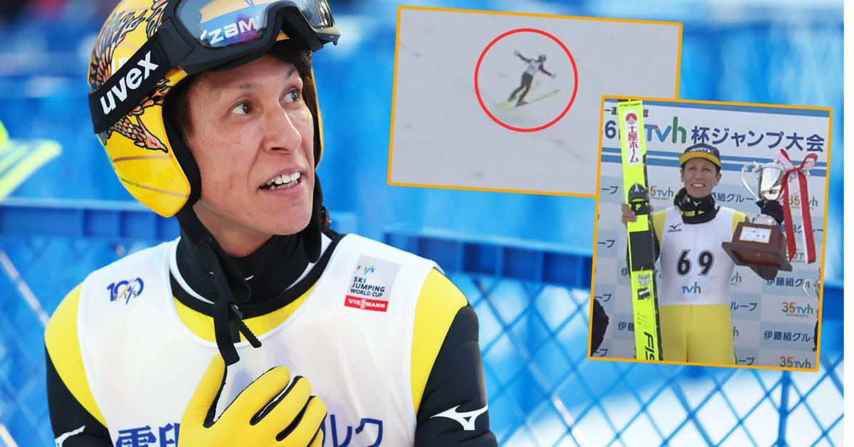 Noriaki Kasai jumps 142 meters! 52-year-old outperforms his rivals [VIDEO]