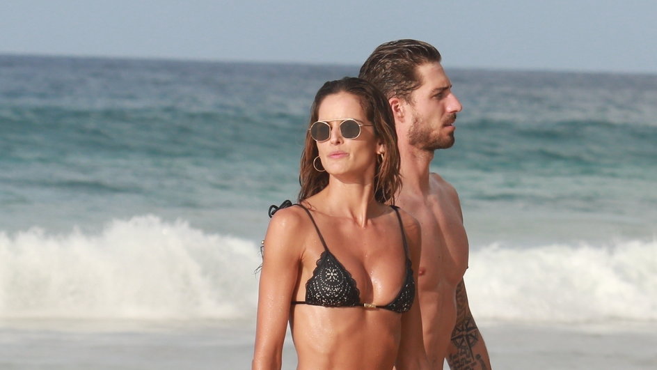 Kevin Trapp i Izabel Goulart