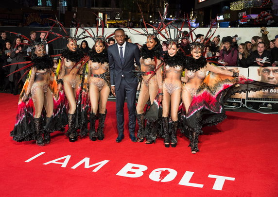 BRITAIN CINEMA (I Am Bolt World Premiere in London)