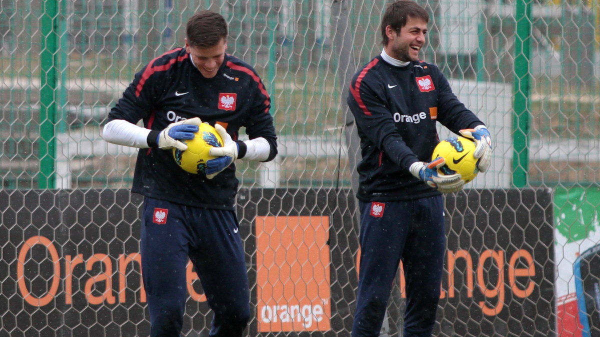 Łukasz Fabiański i Wojciech Szczęsny