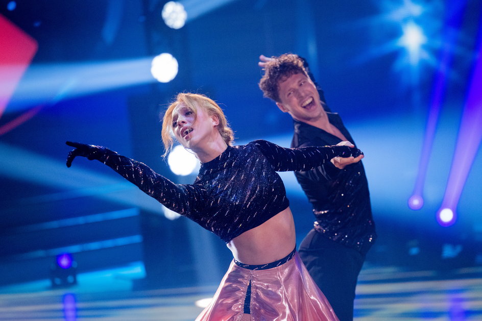 Anna Ermakowa i Valentin Lusin w "Let's Dance" w 2023 r.