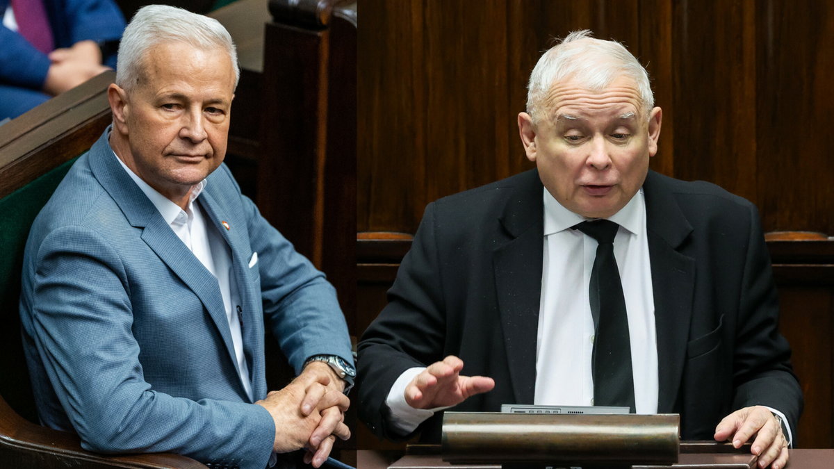 Apoloniusz Tajner i Jarosław Kaczyński