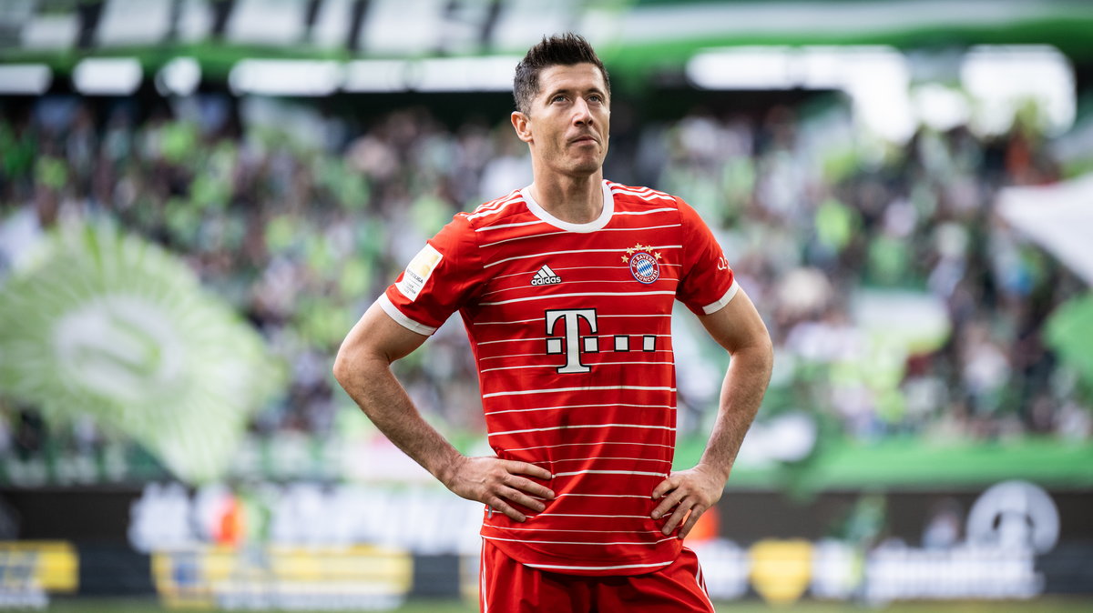 Robert Lewandowski w barwach Bayernu Monachium