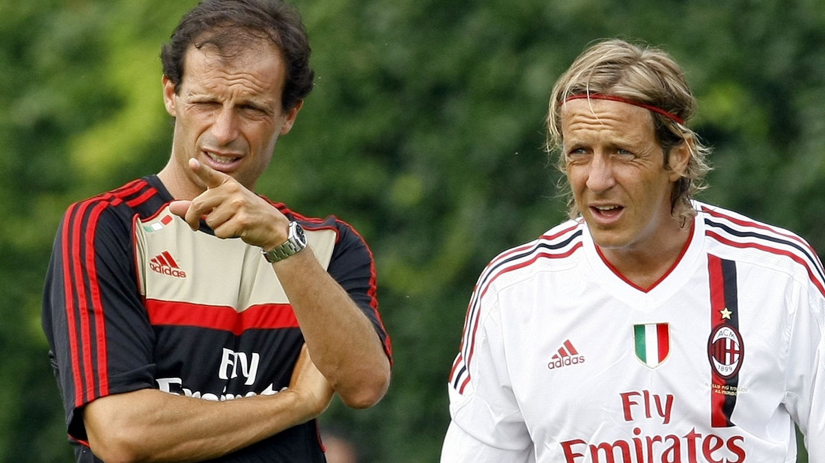 Massimiliano Allegri (po lewej)