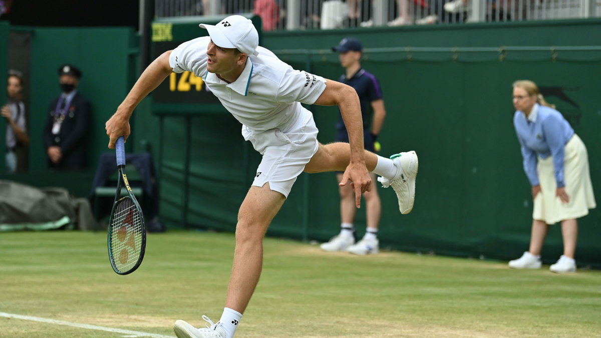 Hubert Hurkacz sadził potężne susy i był w pierwszym tygodniu Wimbledonu bezbłędny!