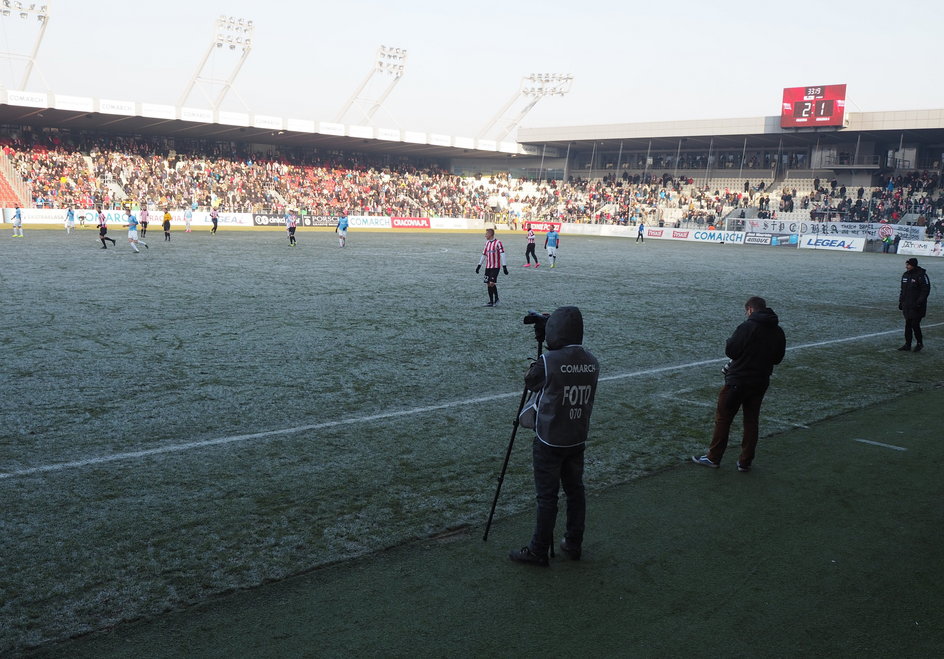 Trening noworoczny Cracovii, fot. Fot. Paweł Muzyka