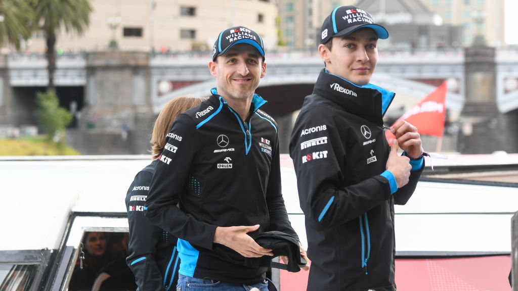 George Russell i Robert Kubica