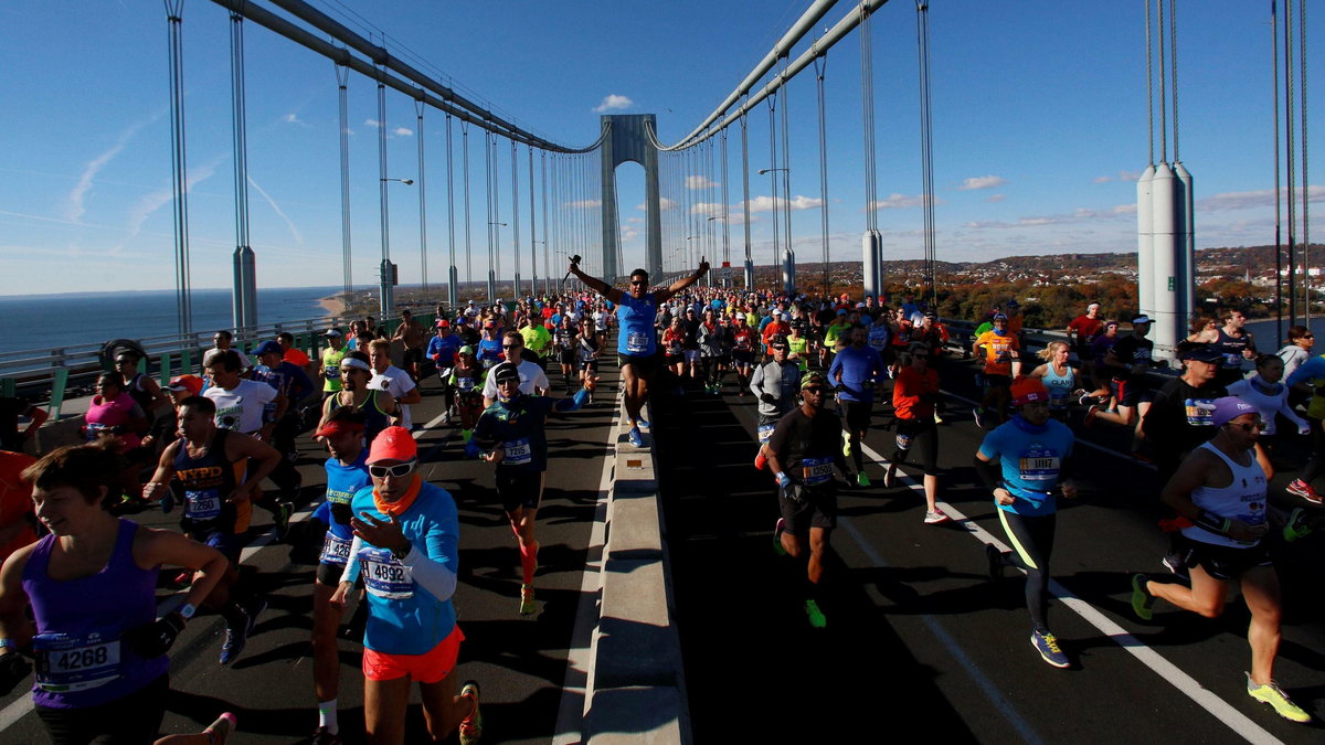 Do mety nowojorskiego maratonu dotarło w tym roku 51338 osób