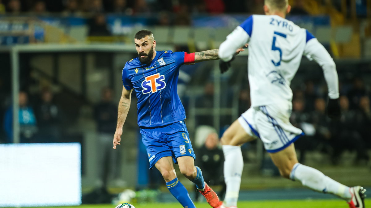 29.10.2021 STAL MIELEC - LECH POZNAN PKO BANK POLSKI EKSTRAKLASA PILKA NOZNA