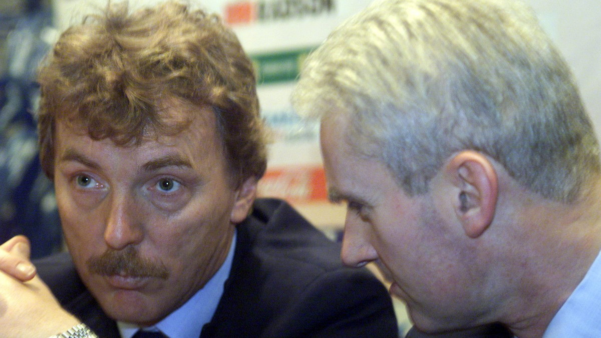 Zbigniew Boniek i Michał Listkiewicz