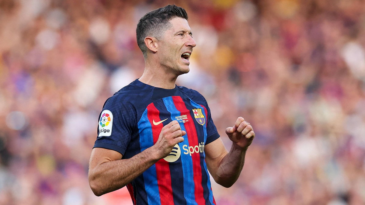 Robert Lewandowski w barwach FC Barcelona