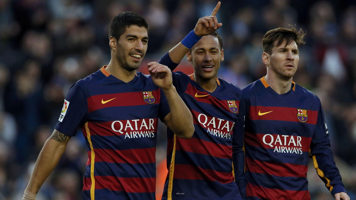 Luis Suarez Neymar  Lionel Messi