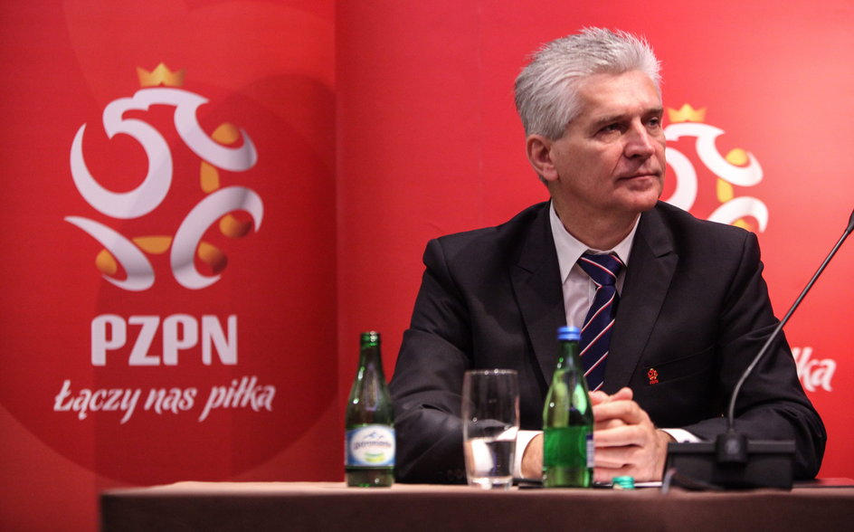 Prezes Dolnośląskiego Związku Piłki Nożnej Andrzej Padewski